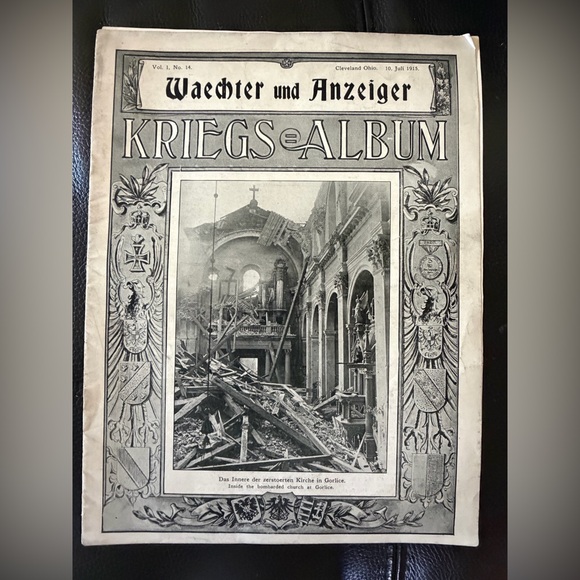 Other - historical World War I magazine published in Cleveland, Ohio, in 1915